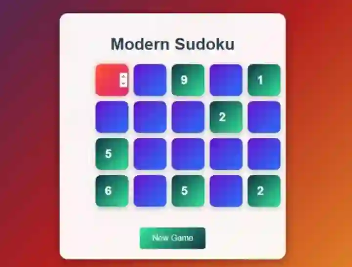 Hra Modern Sudoku online