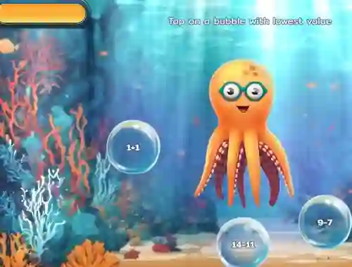 Hra Bubble Math Dive online