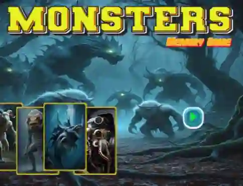Hra Monsters Memory Game online