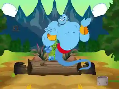 Hra Escape From Wonder Genie Land online