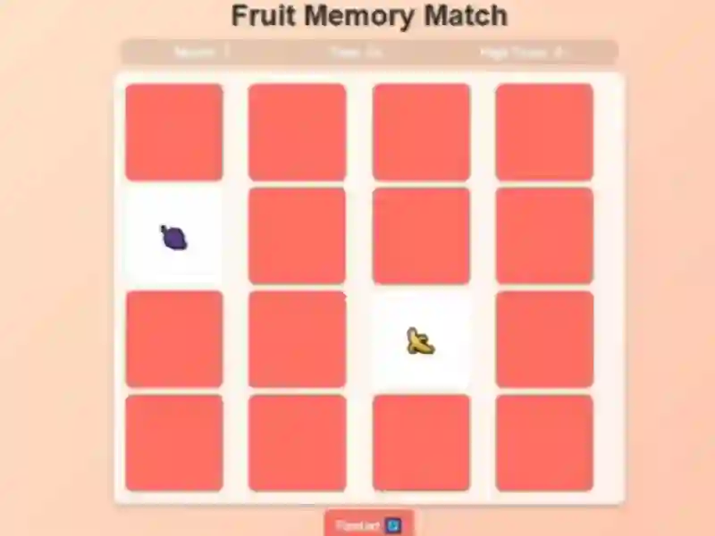 Hra Fruit Memory Match online