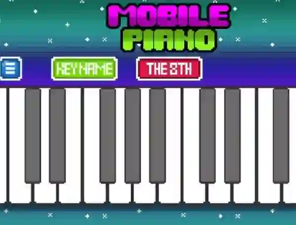 Hra Mobile Piano online