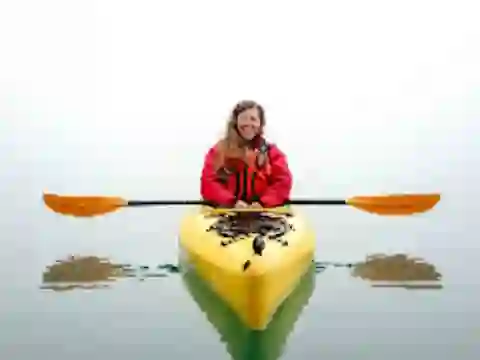 Hra Kayak Kayaking Lake Jigsaw online