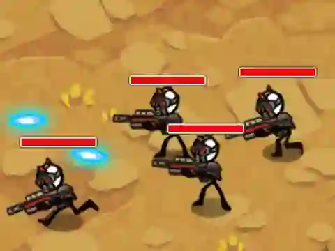 Hra Stickman Warfare online