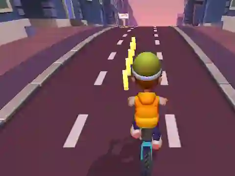 Hra Paper Boy Race Running Game online