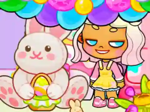 Hra Jigsaw Puzzle: Avatar World Easter Party online