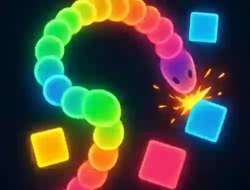 Hra Snake Frenzy Color Clash online