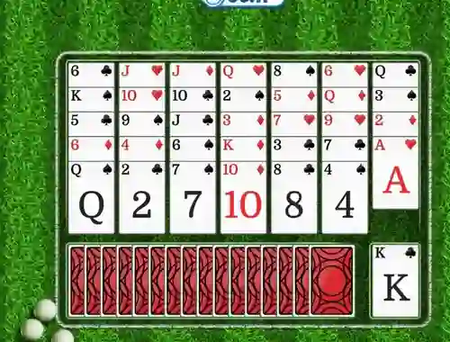 Hra Golf Solitaire online
