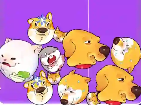 Hra Merge Memes online