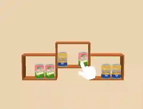 Hra Sort Match 3d Goods Puzzle online