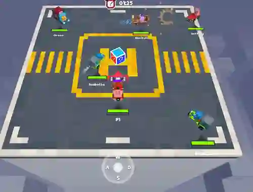 Hra Bumper Car Demolition Race online