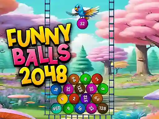 Hra Funny Balls 2048 online