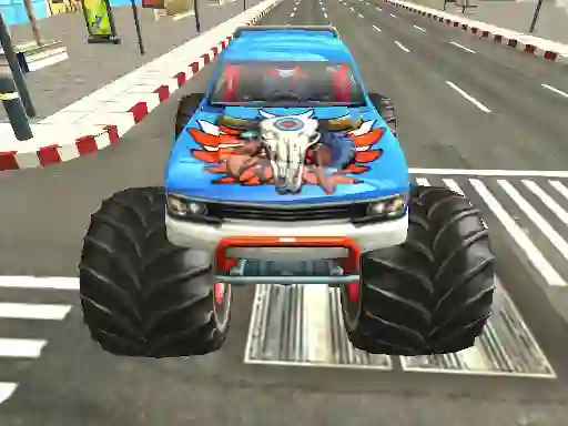 Hra Monster Truck City Parking online