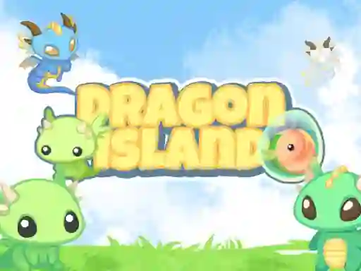 Hra 2048 Dragon Island online