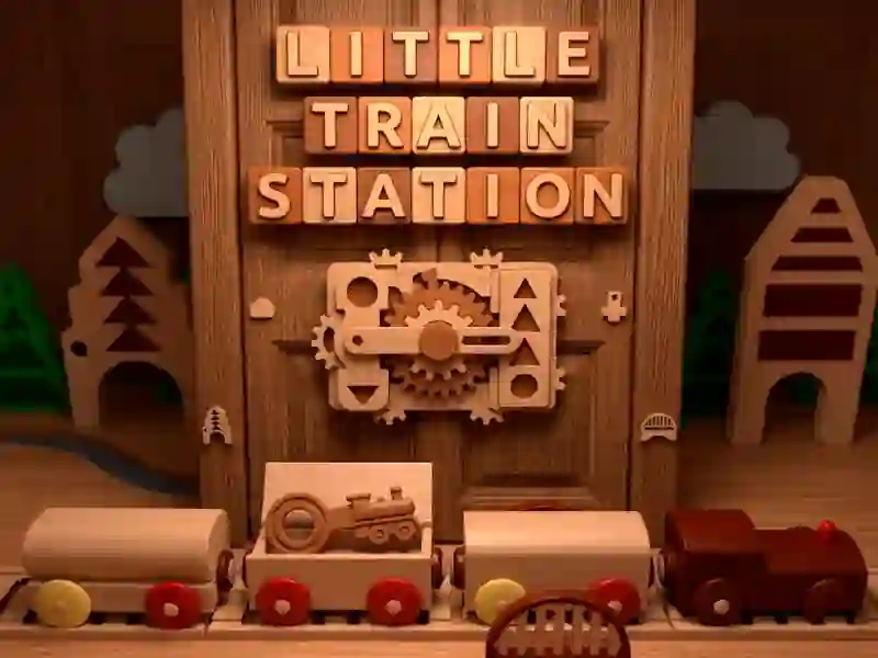 Hra Little Train Station online