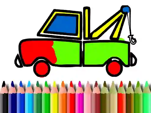 Hra Back To School: Truck Coloring online