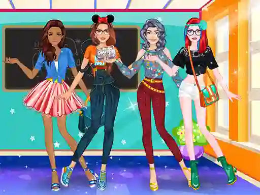 Hra High School Dress Up For Girls online