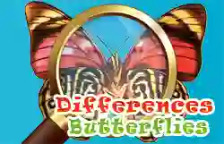 Hra Differences Butterflies online