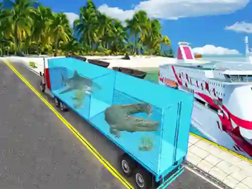 Hra Sea Animal Cargo Truck online