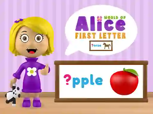 Hra World of Alice First Letter online