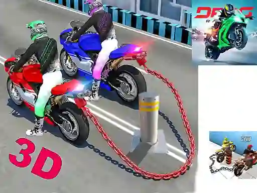 Hra Chained Bike Racing 3d online