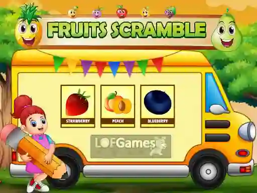 Hra Fruits Scramble online