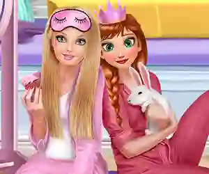 Hra Princesses Pj Party online