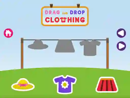 Hra Drag and Drop Clothing online