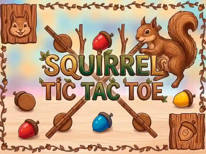 Hra Squirrel Tic Tac Toe online