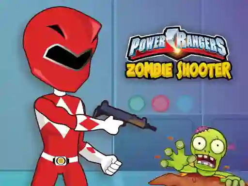 Hra Power Rangers Zombie Shooter online