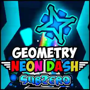 Hra Geometry Neon Dash subzero online