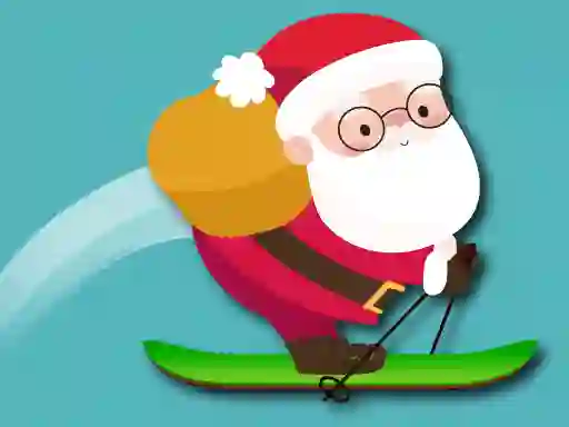 Hra Avalanche Santa Ski Xmas online