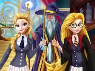 Hra Princesses at School of Magic online