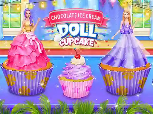 Hra Ice Cream Doll Cake Maker online