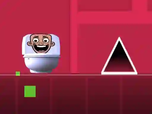 Hra Geometry Dash Skibidi Toilet online