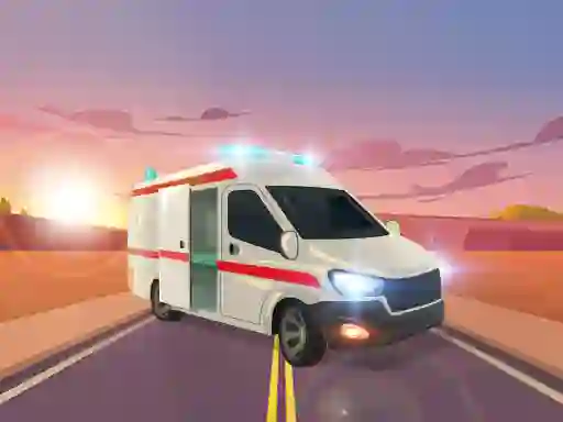Hra Ambulance Traffic Drive online