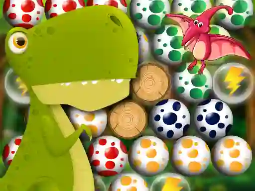 Hra Egg Shooter: Bubble Dinosaur online