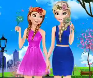 Hra Sisters Spring Day online
