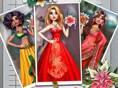 Hra Exotic Wedding Looks online