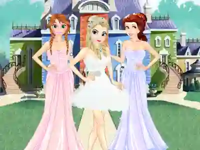 Hra Girls Ball Dress up online