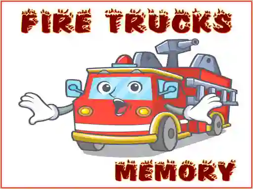 Hra Fire Trucks Memory online