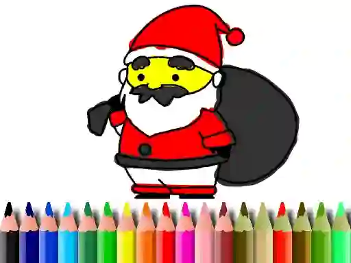 Hra Back To School: Santa Claus Coloring online
