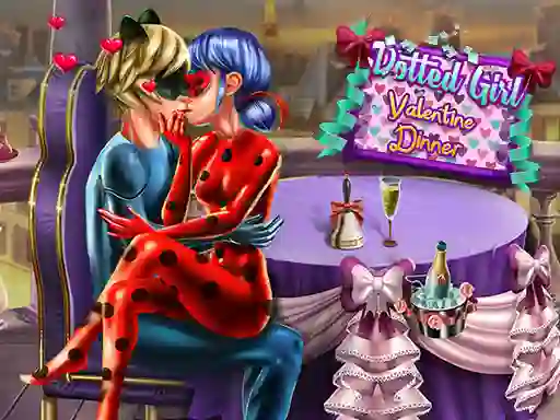 Hra Dotted Girl Valentine Dinner online