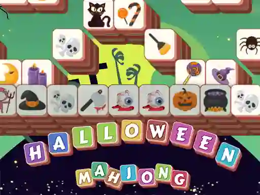 Hra Halloween Mahjong Tiles online
