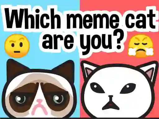 Hra Which Meme Cat Are You? online