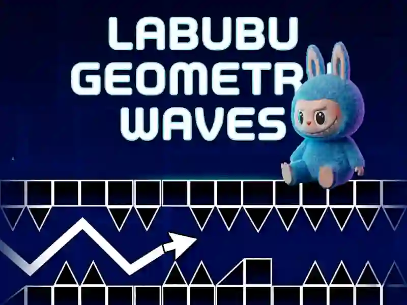 Hra Labubu Geometry Waves online