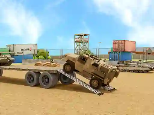 Hra Us Army Car Games Truck Driving online