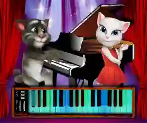 Hra Talking Tom Piano Time online