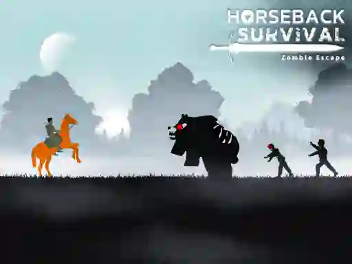 Hra Horseback Survival Zombies Escape online