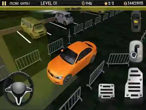 Hra Night Car Parking Simulator online